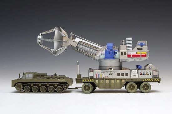 1/87 66式メーサー殺獣光線車 東宝特撮 プラモデル ウェーブ｜文具と