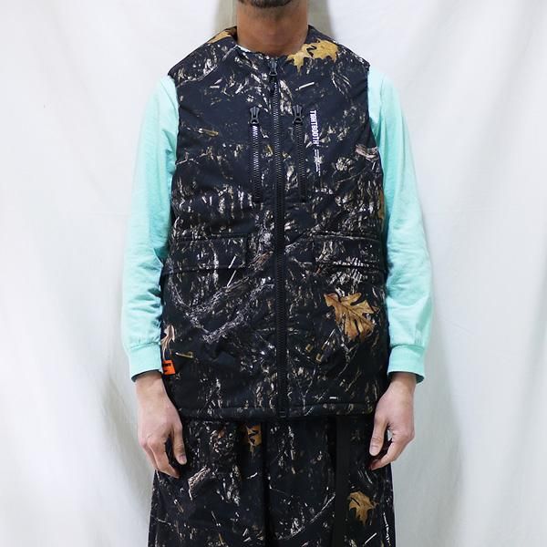 soldout! _ TBPR 2022秋冬 FW22-JK06 BULLET CAMO REVERSIBLE VEST