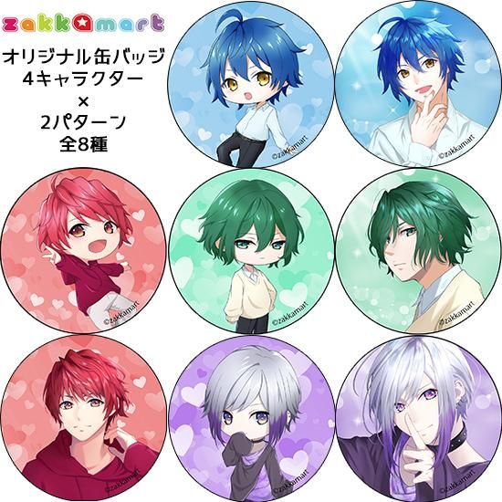 zakkamartオリジナルキャラクター缶バッジ - 痛バッグ zakkamart