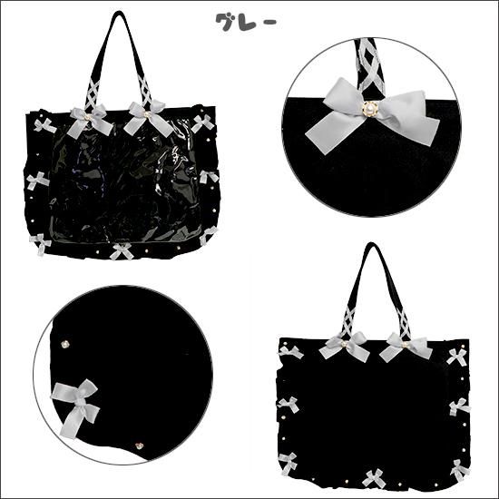 A3フリルデザイン痛バッグ用トートバッグ(Black Limited) | 推しカラー