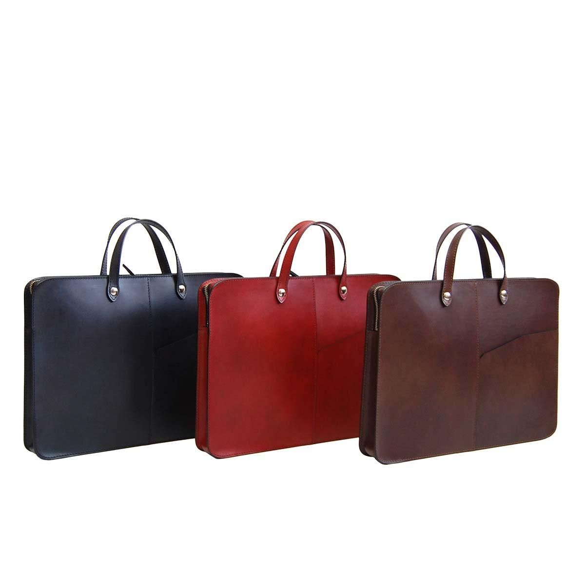 Foglia(フォーリア) Leaves革鞄店 オンラインストア - ヌメ革A4