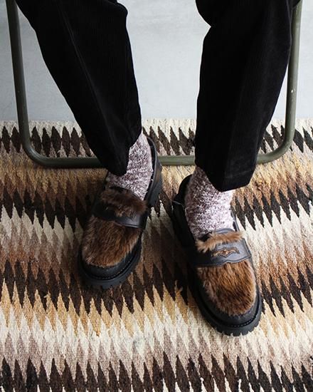 YUKETEN / ユケテン】Penny Loafer ”Beaver Hair” / ユケテン ペニー