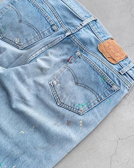 Re FORT】Levis 501 “Made In USA” 『Crash & Paint』