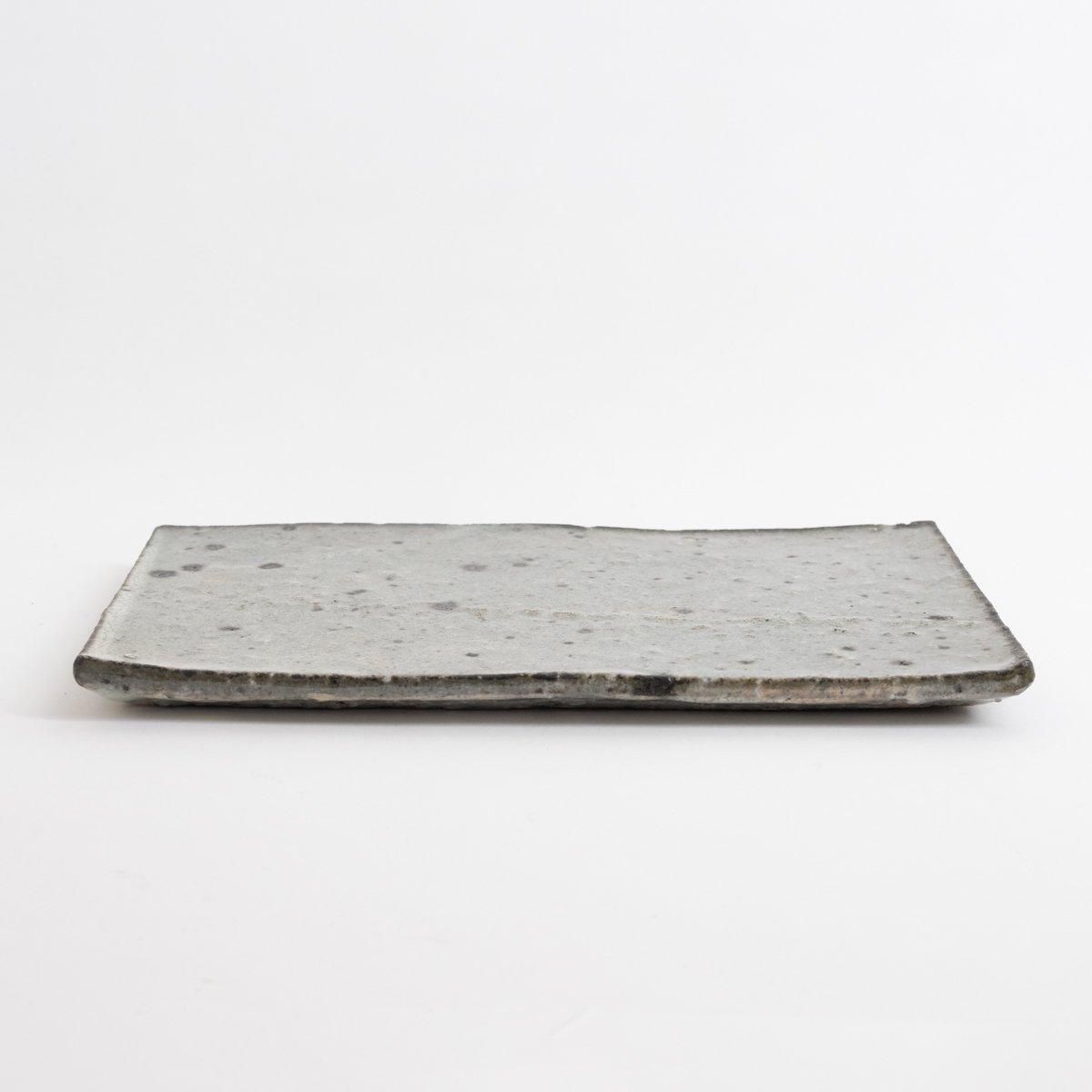 八田亨 白掛tile plate 長小 11.5cm×19.5cm H1cm ｜ 百福オンライン