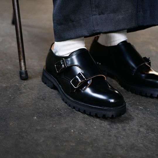 Double monk black / Men's - Online store | DELMONACO