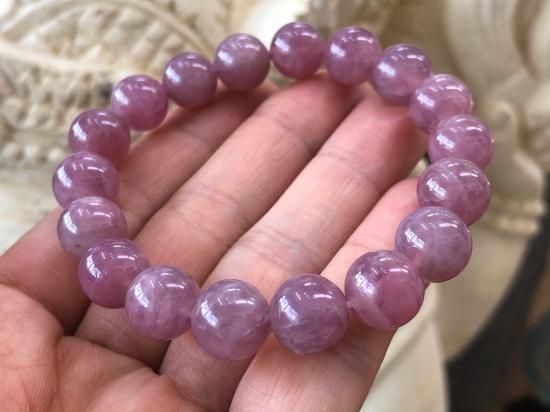 ディープローズクォーツ（ラズベリーカラー）10.5mm・ブレス - stone