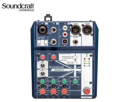 Soundcraft / サウンドクラフト アナログミキサー Notepad-5