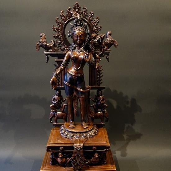 緑多羅菩薩 （グリーンターラ）62cm｜大阪の仏像通販・販売なら仏像