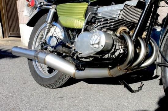 GT380・ステンレス製・ヒヅキ管 スペシャルサウンド♪|エキゾースト