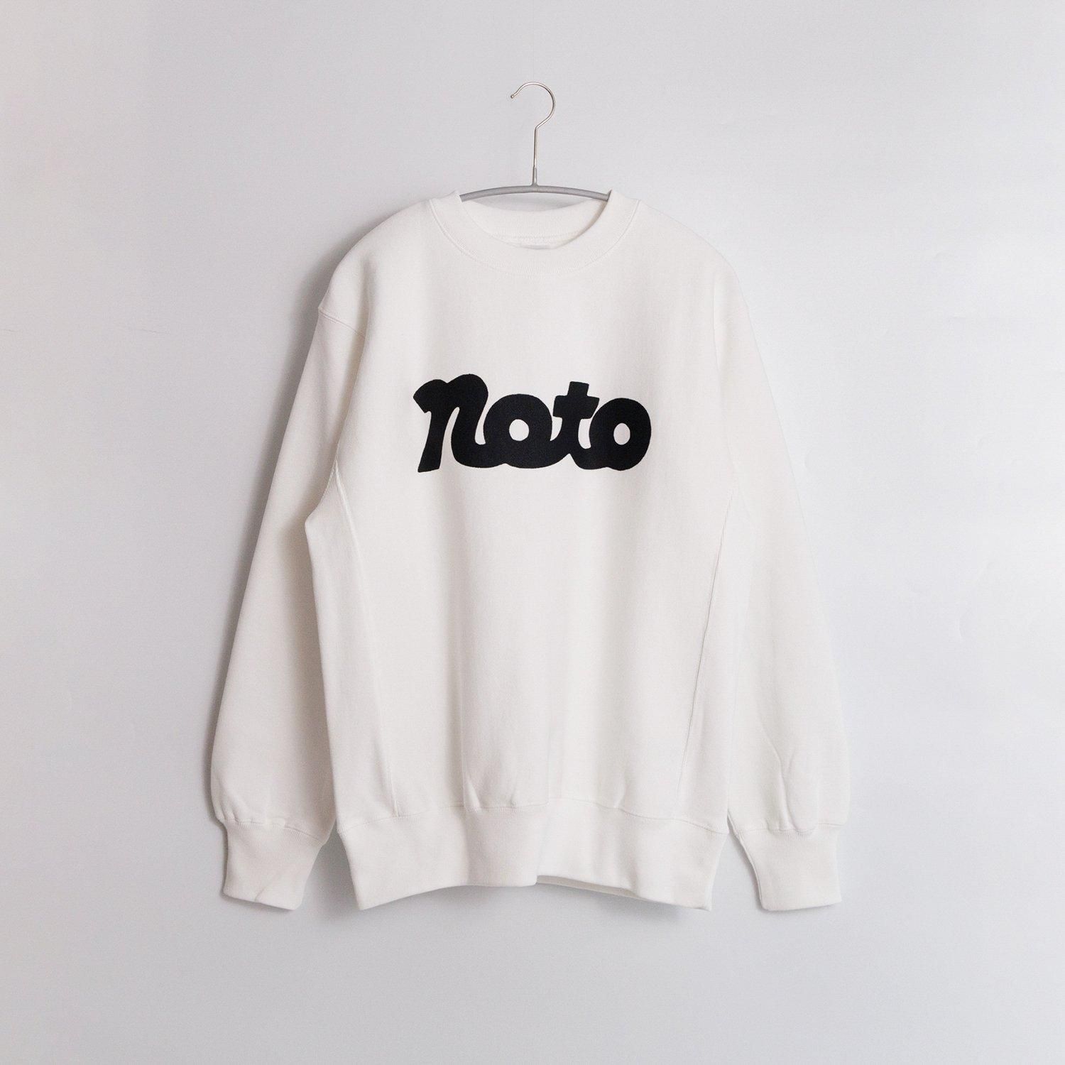 6JUMBOPINS notoトレーナー (ホワイト×ブラック)【受注製作品・3
