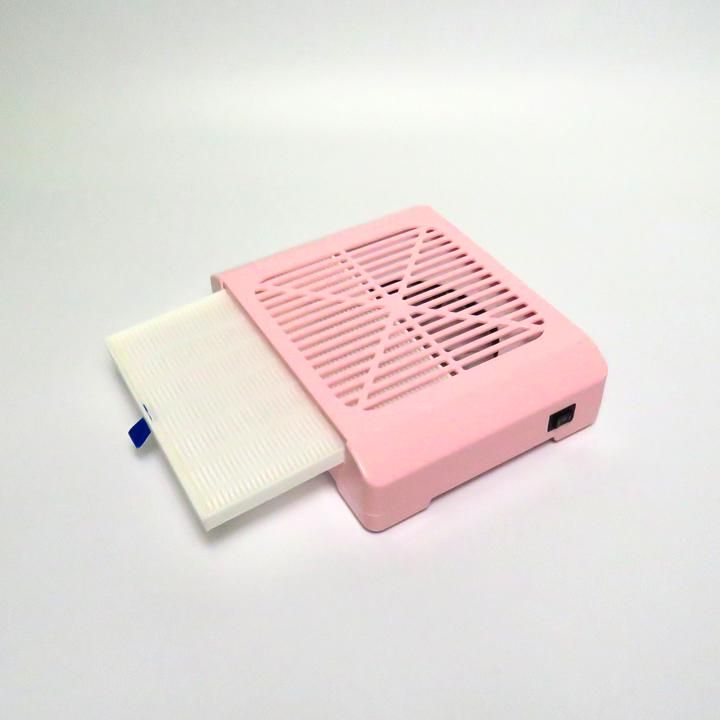 卓上集塵機 ダスティー(ピンク) 充電式