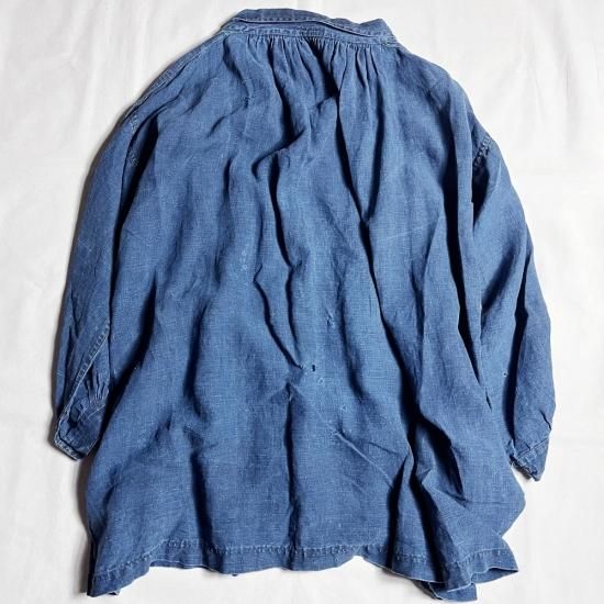 1900's F.INDIGO LINEN BIAUDE S.(F.OPEN), THE FIFTH STREET MARKET