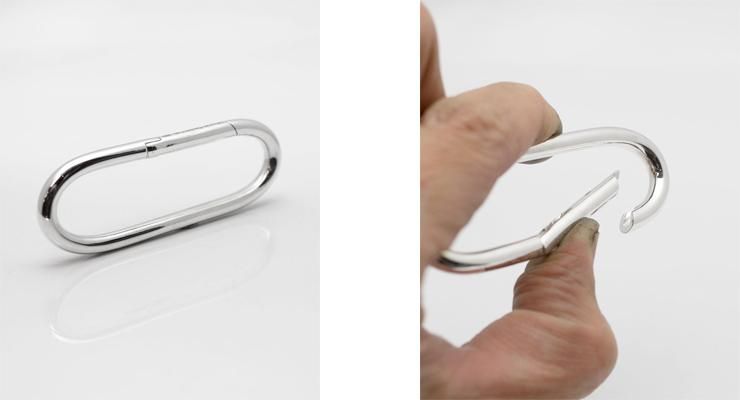 Lifestyle Design Lab INO. エリプスループカラビナキーフックシルバー
