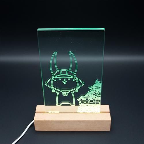 可愛い「ひこにゃん」LEDスタンド【江州計器工業株式会社】 - 滋賀の