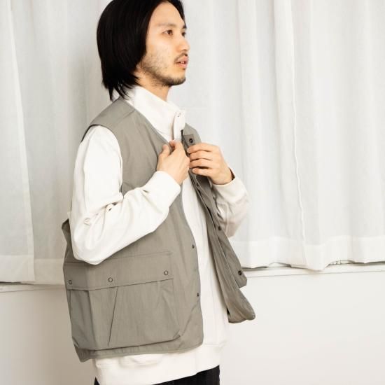 STILL BY HAND スティルバイハンド 「ナイロン素材 スナップボタン