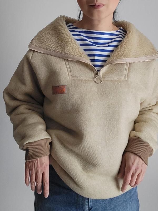 KAPITAL（キャピタル）ボアフリース ZIP アルペンプルオーバー