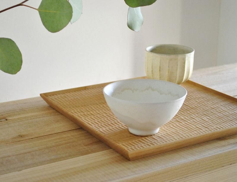 桜の一人膳（角） 高塚和則 - 日本の手仕事の店 ちゃらっぽこ -ちゃら