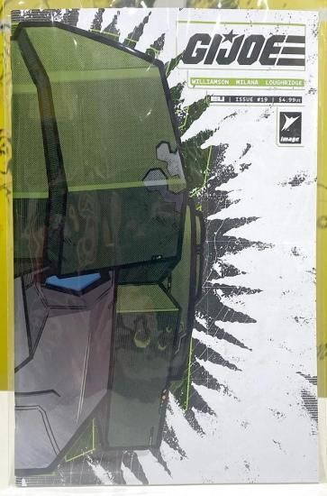 GI JOE #19 CVR G JOHN AMOR & ANDRES JUAREZ DIE CUT FOIL MASK VAR