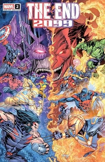 THE END 2099 #2 KEN LASHLEY BATTLE VARIANT【再入荷】 - アメコミ