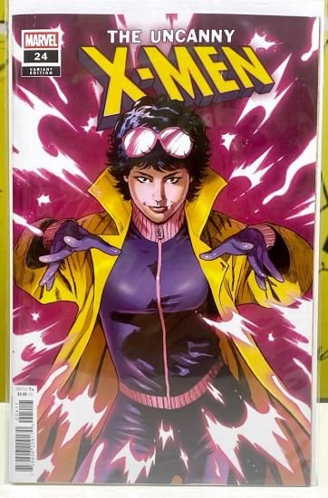 UNCANNY X-MEN #24 1:25 INCV MATTEO DELLA FONTE VARIANT - アメコミ