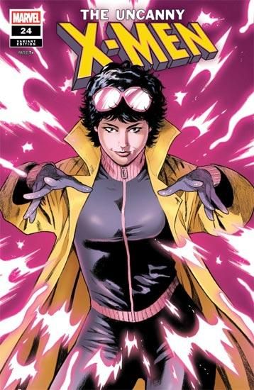 UNCANNY X-MEN #24 1:25 INCV MATTEO DELLA FONTE VARIANT - アメコミ