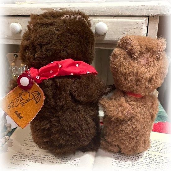 松浦愛子さんのテディベア・ブランド ＊ ” AIKO BEAR” ＊ ブラウンの