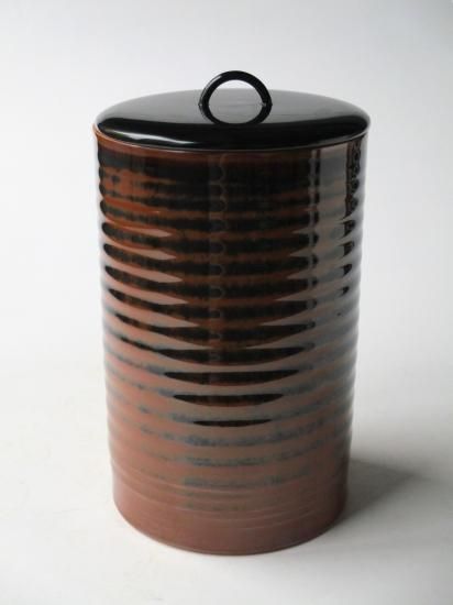 古瀬戸 一重口細水指 (共箱)加藤藤山 - 茶道具販売 栗林園