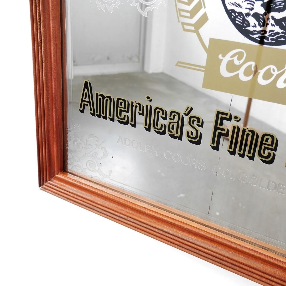 3829 アメリカ ヴィンテージ パブミラー Coors クアーズ - アメリカの