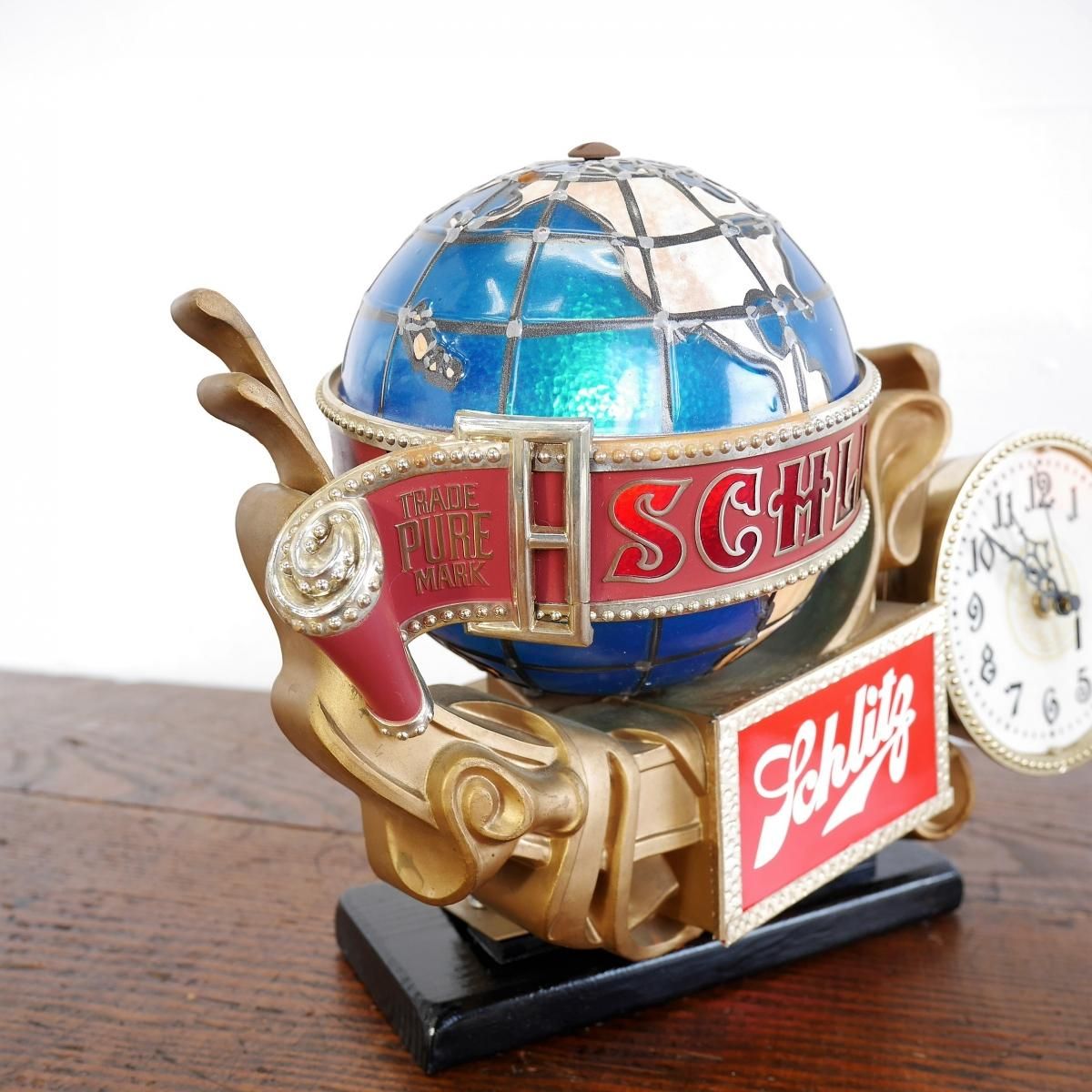 アメリカ 1970年代 アンティーク シュリッツビール 回転ライト付き