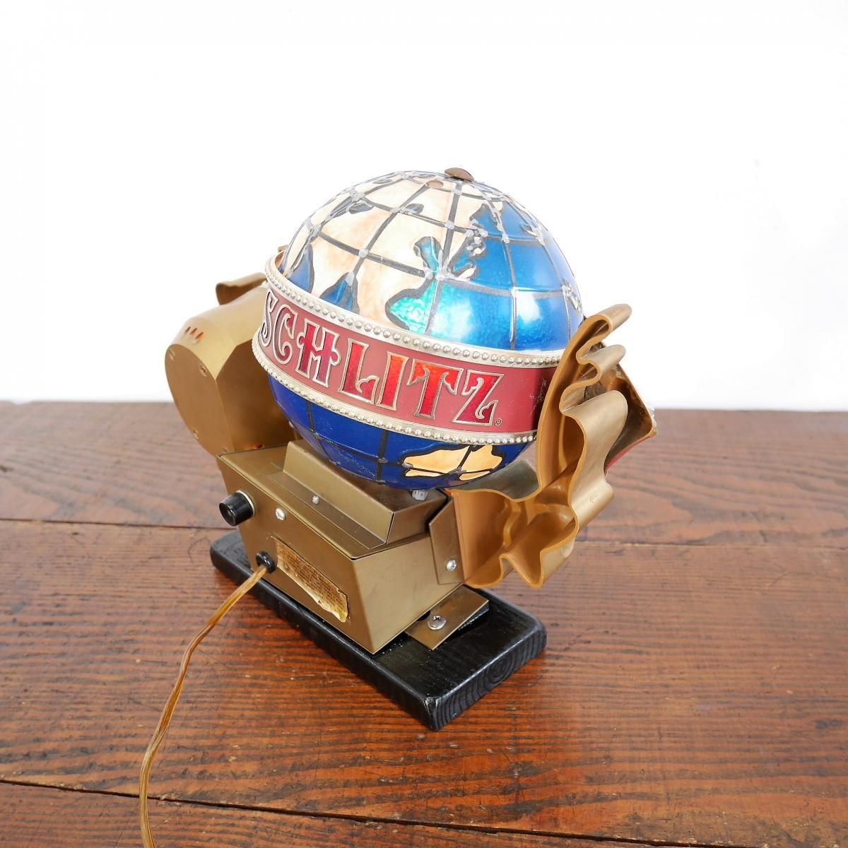 アメリカ 1970年代 アンティーク シュリッツビール 回転ライト付き