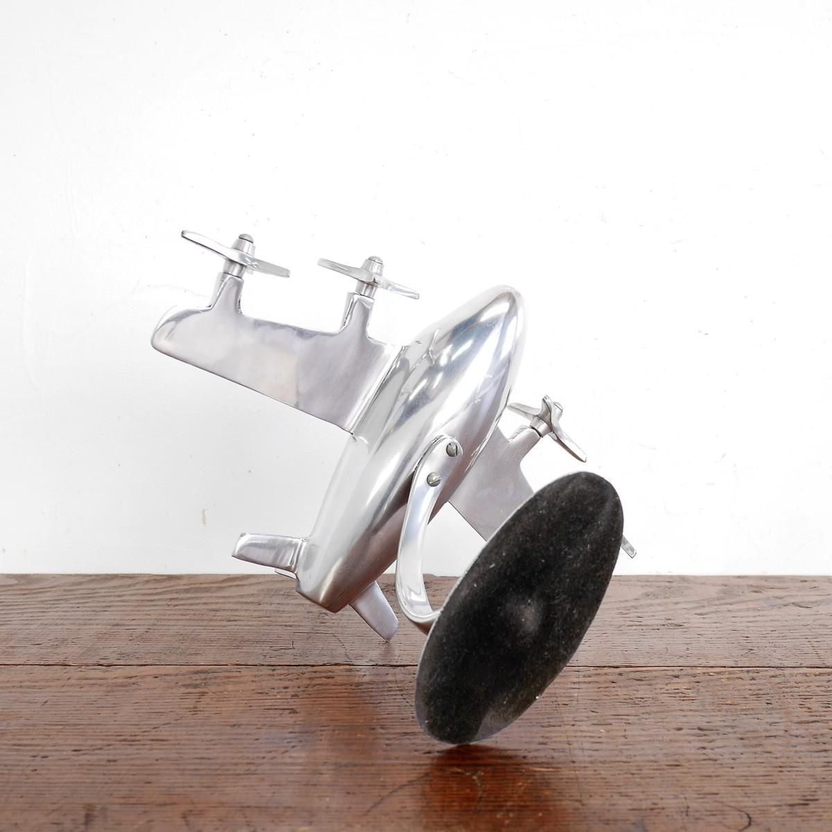 4024 アメリカ 60s ヴィンテージ エアプレン 飛行機 アルミ製 メタル