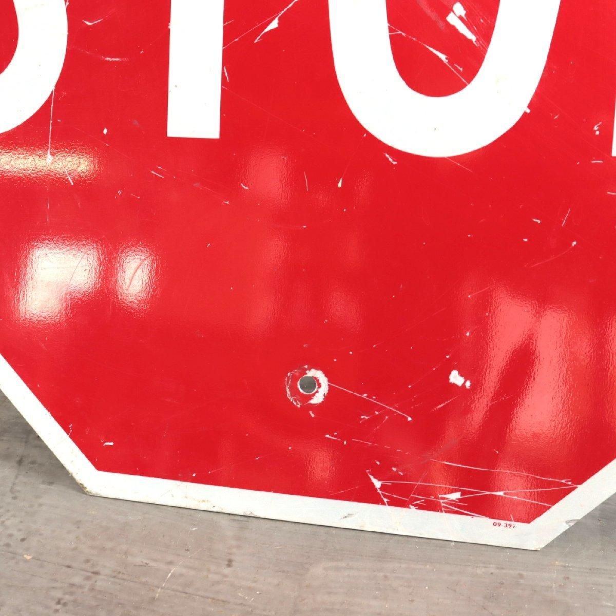 アメリカ ヴィンテージ 【STOP】 看板 ロードサイン ストリートサイン