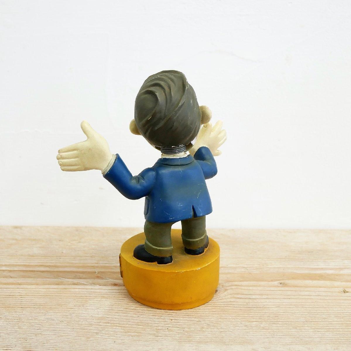 アメリカ ヴィンテージ FOSSIL ボブルヘッド人形 フレッド 時計