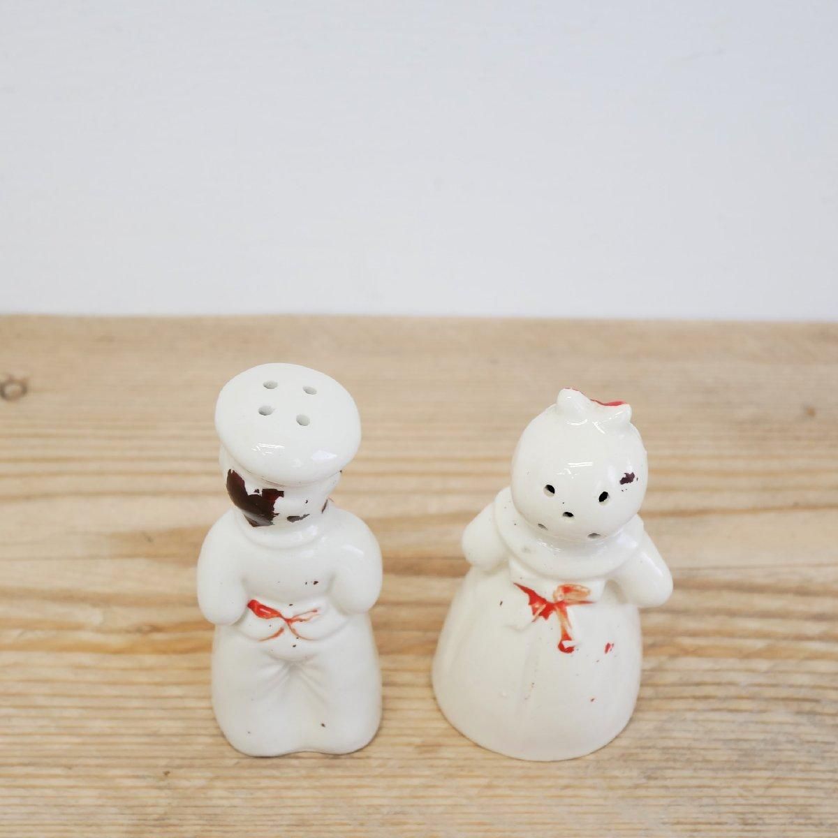 U.S.ヴィンテージ ソルト&ペッパー アメリカ コレクタブル 陶器製 S&P