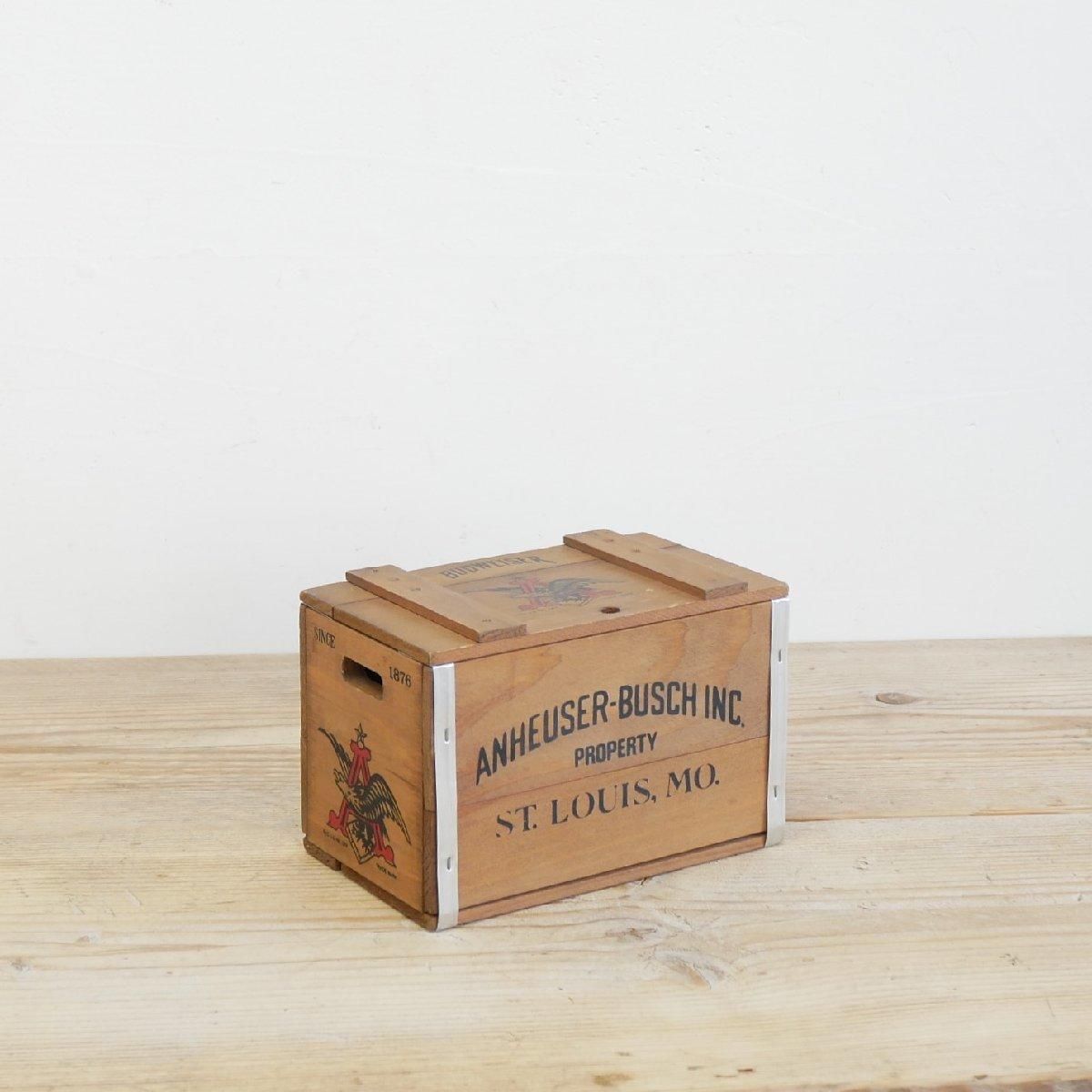 バドワイザー 木箱 ノベルティグッズ BUDWEISER アメリカ ヴィンテージ