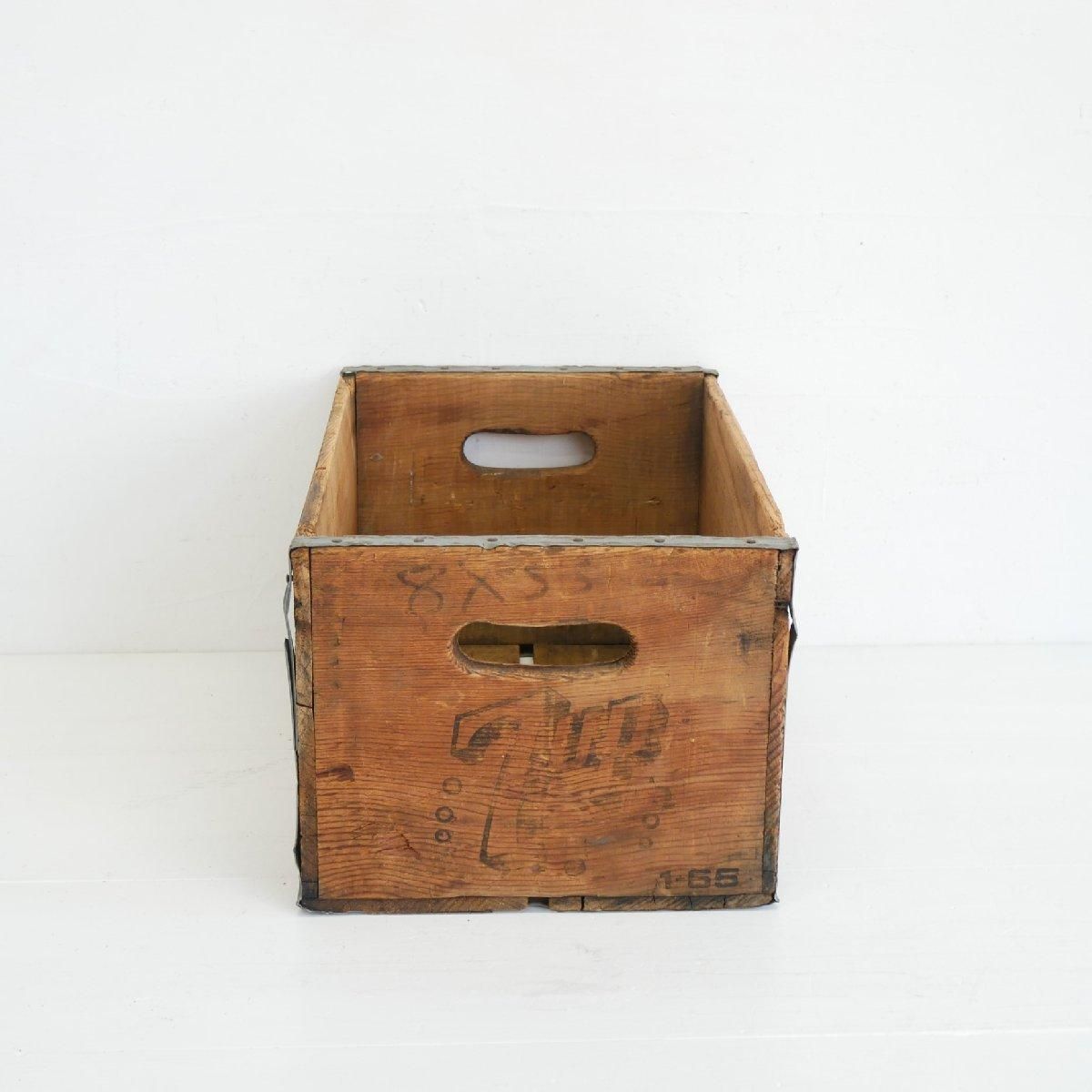 ヴィンテージ 木箱 SEVEN UP ウッドボックス 運搬箱 店舗什器