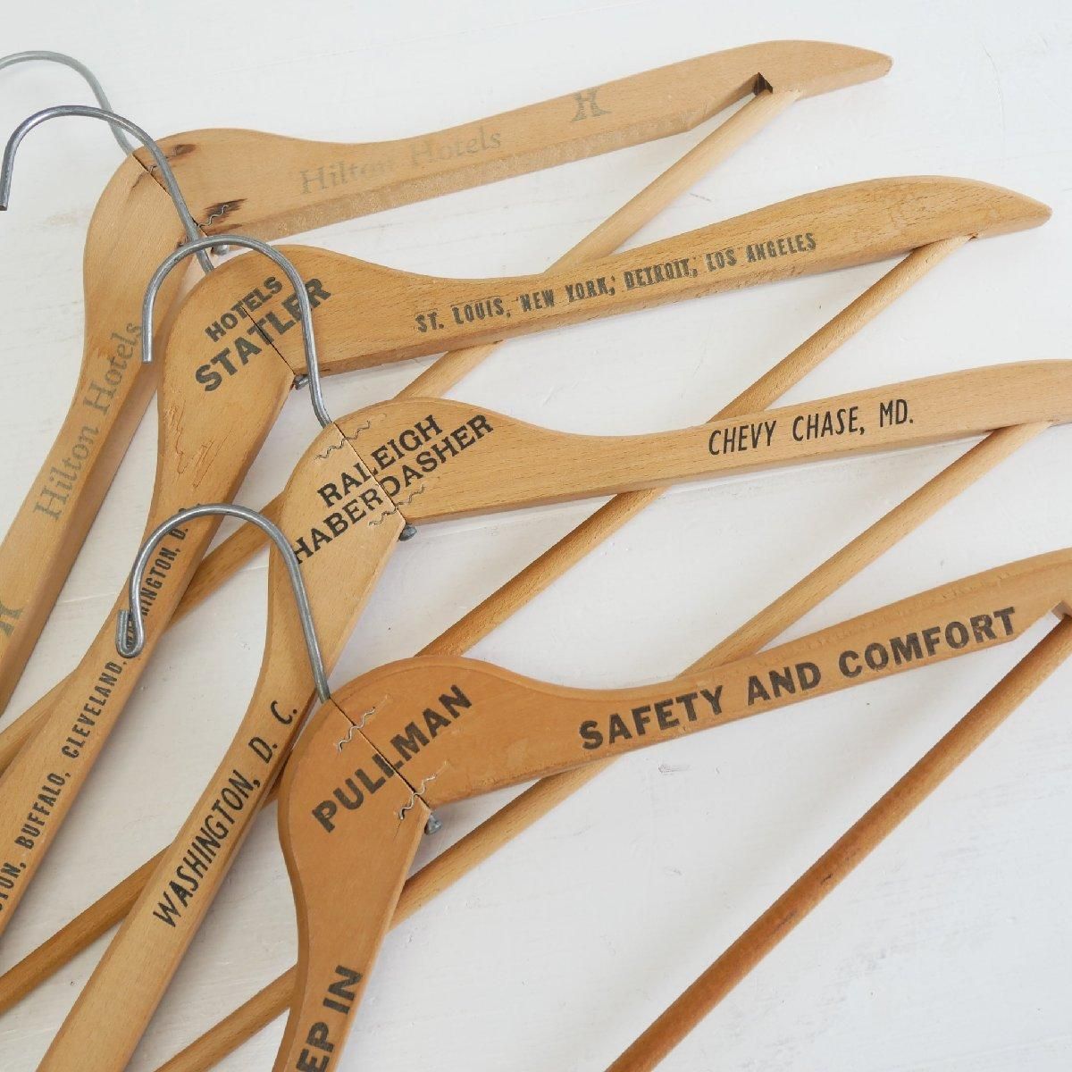 木製ハンガー アメリカ アンティーク ヴィンテージ 店舗什器