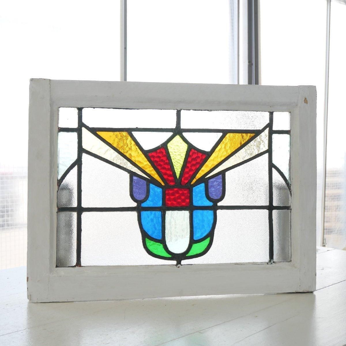 ステンドグラス 窓 建具アンティーク -通販-ローズボールアンティークス