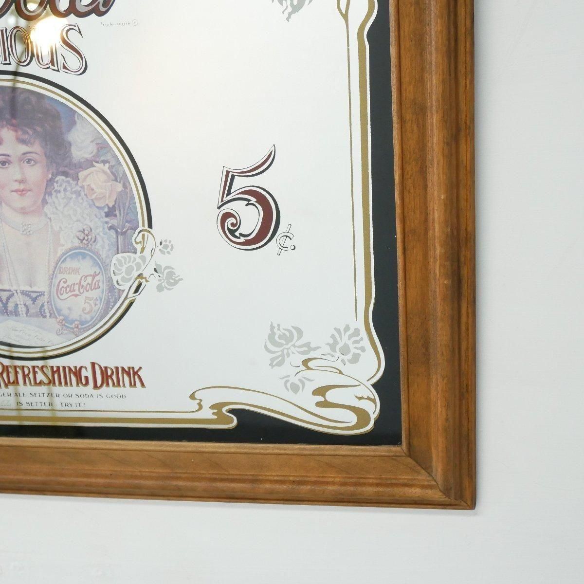 Coca-Cola ヴィンテージ パブミラー -通販-ローズボールアンティークス