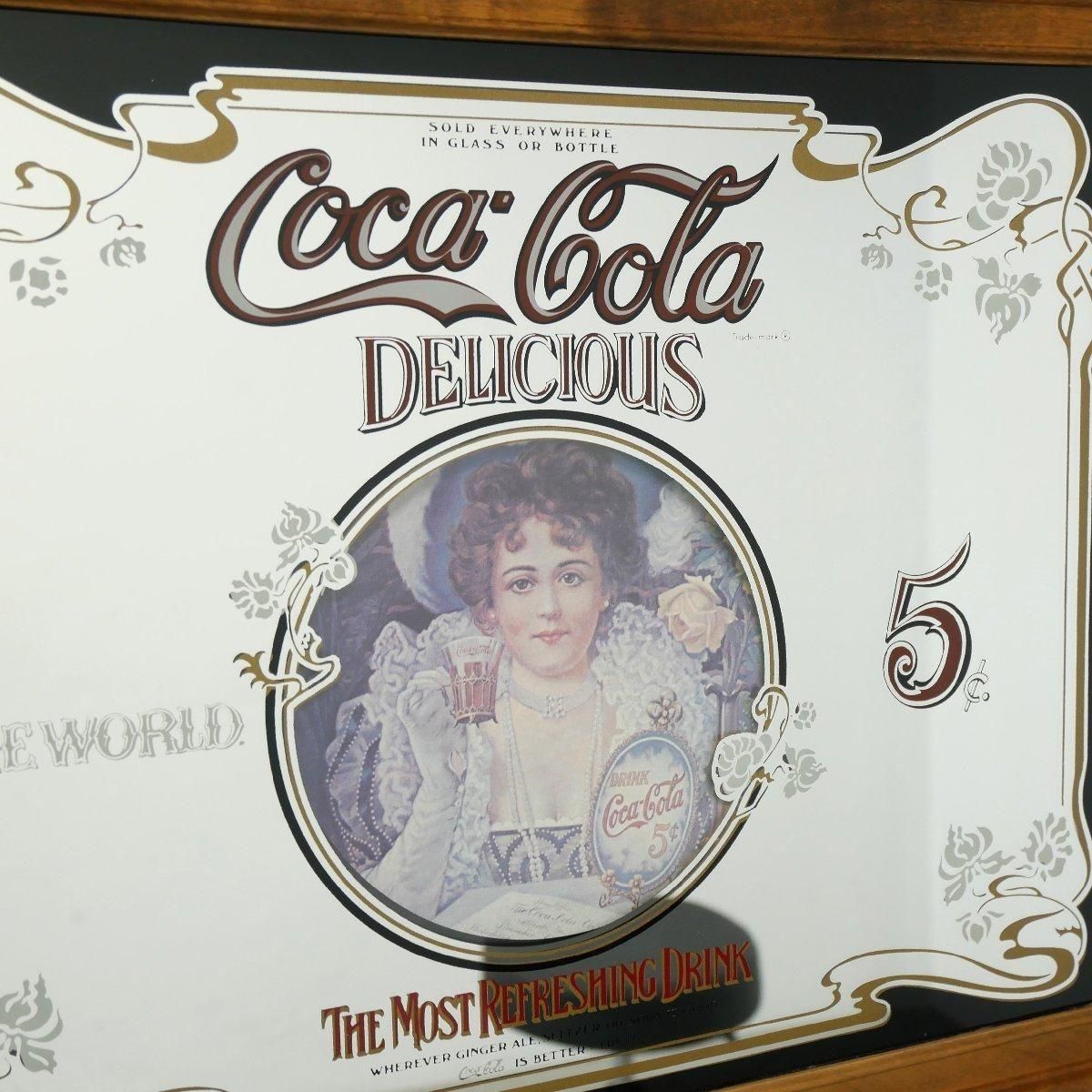 Coca-Cola ヴィンテージ パブミラー -通販-ローズボールアンティークス