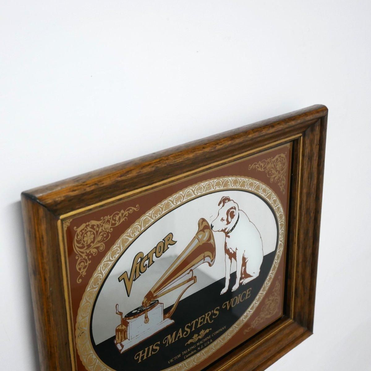 ヴィンテージ パブミラー 鏡 VICTOR -通販-ローズボールアンティークス