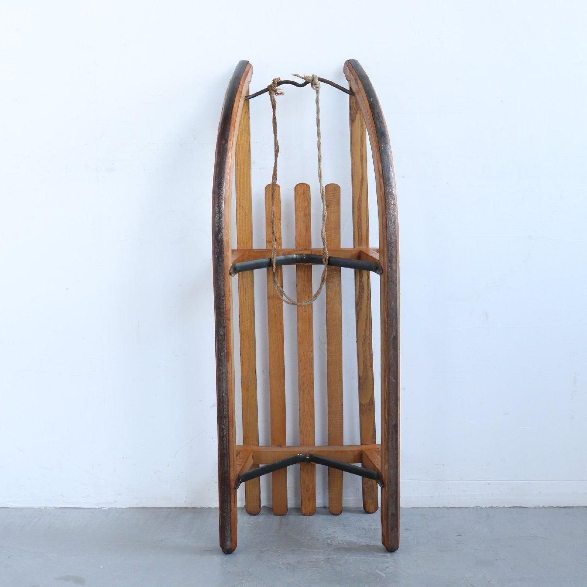 30s 40s DAVOS 木製 ソリ -通販-ローズボールアンティークス