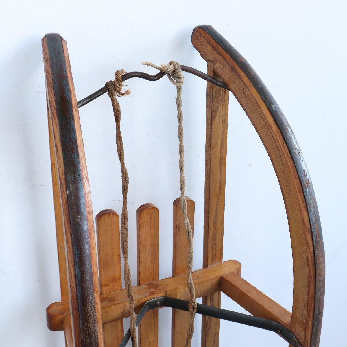 30s 40s DAVOS 木製 ソリ -通販-ローズボールアンティークス