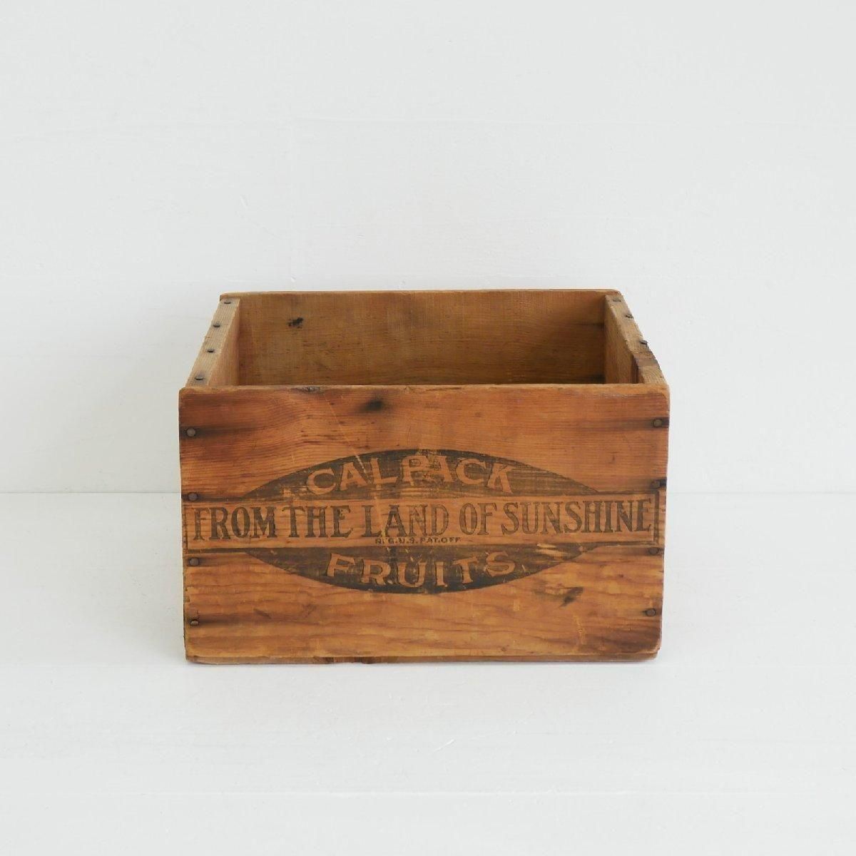 木箱 ウッドボックス ヴィンテージ アメリカ -通販-ローズボール