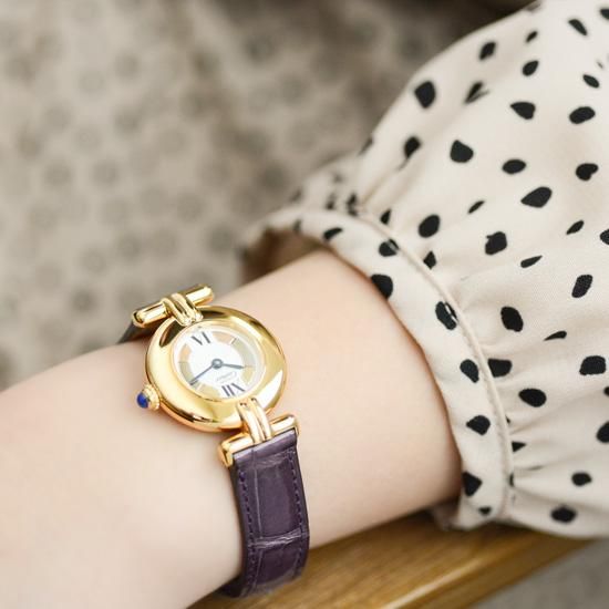 カルティエ マストコリゼ Must de colisee アンティーク時計レディース