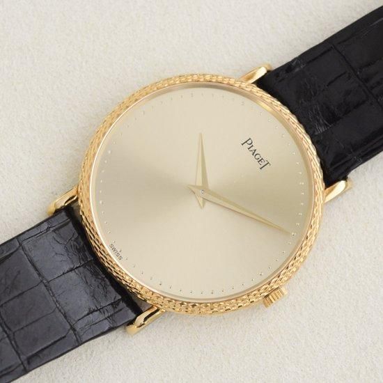 ピアジェ PIAGET｜ラウンド 18Kケース｜手巻き・1980年代製