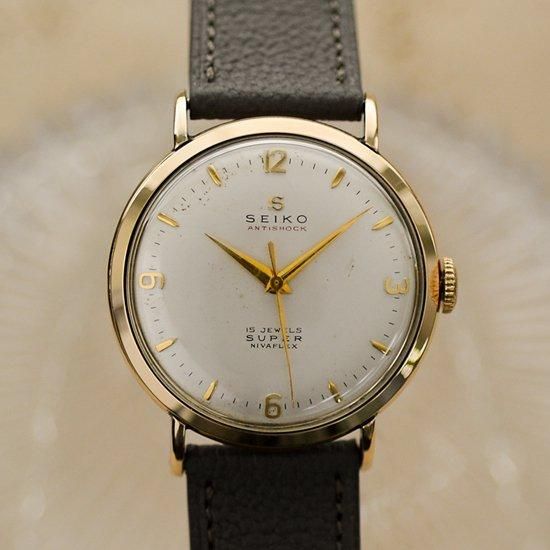 セイコー SEIKO｜ラウンド｜手巻き・1956年代製｜アンティーク時計