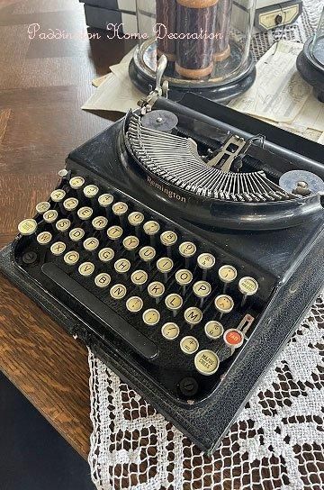 ヴィンテージタイプライター【パディントン】｜アンティーク家具