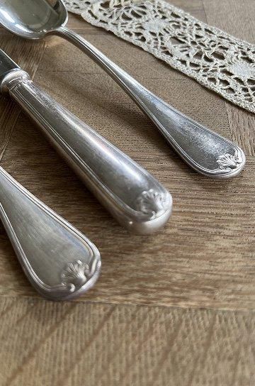 クリストフルシルバー製カトラリー3本セット【パディントン】｜ブロカント