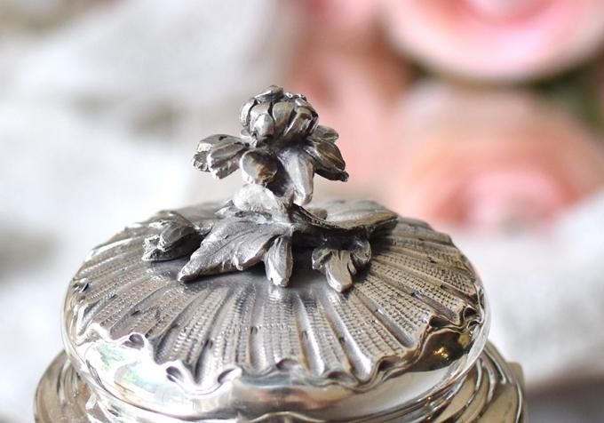 仏アンティーク銀器【純銀950】ピュイフォルカ 小さめサイズ コーヒー